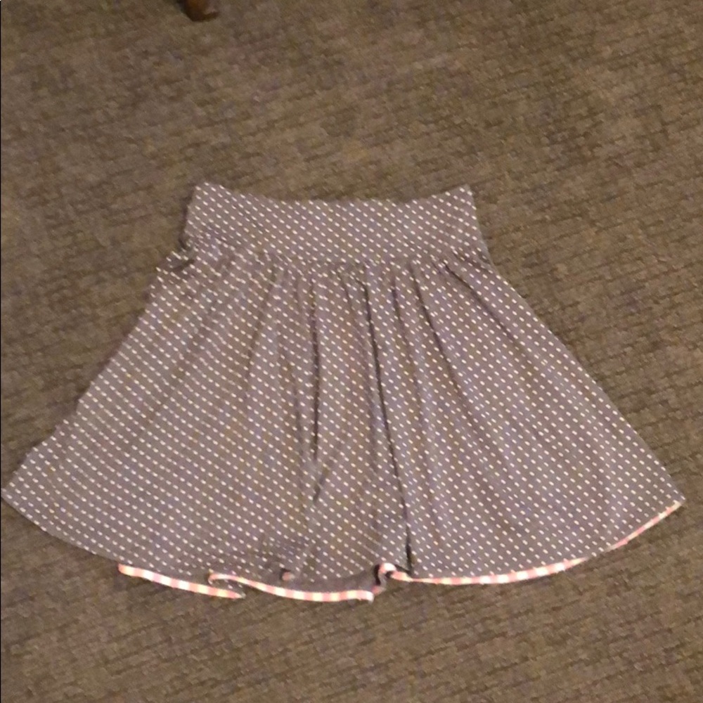 GUC Matilda Jane Dozens of Dots Grey skirt 12